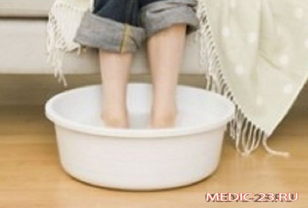 Теплая ванночка для ног