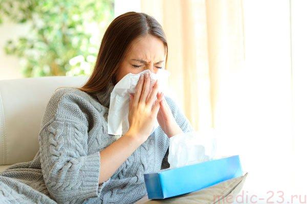 Признаки аллергического ринита